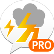 Icône du programme : 雷アラートPRO - お天気ナビゲータ