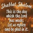 程序图标：Shabbat Shalom: Greeting …