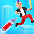 أيقونة البرنامج: Agent Knife - Throw and H…