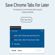 Programikonen: Save Chrome Tabs For Late…
