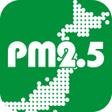 プログラムのアイコン：PM2.5大気汚染予報黄砂