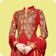 Woman salwar kameez editor
