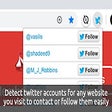 Programikonen: Twitter account detector