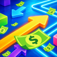 أيقونة البرنامج: Happy Arrow Maze Cash