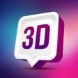 أيقونة البرنامج: 3D Wallpaper themes Stick…