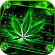 Icon of program: Neon Rasta Weed Wallpaper…