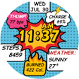 Programikonen: POP Time - watch face