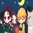 Ikon program: Demon Slayer Chibi Wallpa…