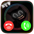 Programikonen: Call Chat Cartoon Cat Hor…