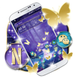 Ikon program: Neon Butterfly Launcher T…