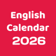 プログラムのアイコン：English Calendar 2022