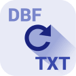 Convert DBF to TXT