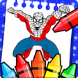 Icon of program: spider super heroes color…