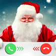 أيقونة البرنامج: Santa Claus video call pr…