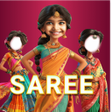 Icoon van programma: Dress me Saree -photo edi…