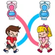 プログラムのアイコン：Toilet Time Fun Bridge Pu…