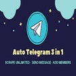 Icon of program: Autogram - Telegram Scrap…