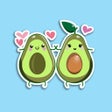 Ikon program: Avocado Wallpapers  Stick…