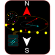 Programikon: Compass with declination