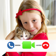 Icon of program: Like Nastya Fake Call - P…