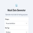 Programın simgesi: Mock Data Generator