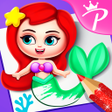 أيقونة البرنامج: Princess Coloring Games -…
