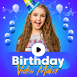 Icoon van programma: Birthday Video Maker with…