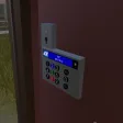 House with alarm system and cameras