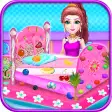 Princess Bed Cake Cooking