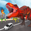程序图标：Dinosaur City Attack Simu…