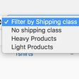 程序图标：Woo Shipping Class Filter