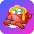 プログラムのアイコン：Money Dolphin - Win Rewar…