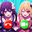 أيقونة البرنامج: Waifu Call  Chat: Anime L…