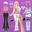 Programın simgesi: Paper Doll Diary: Dress U…