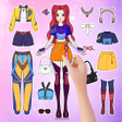 Programın simgesi: Paper Doll Diary: Dress U…