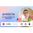 Wistia Screen and Webcam Recorder