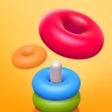 أيقونة البرنامج: Color Sort 3D  Hoop Puzzl…