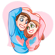 Icoon van programma: Love Stickers for Whatsap…