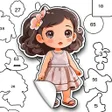 Icoon van programma: Sticker Book Color Puzzle…
