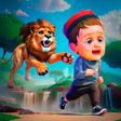 程序图标：Hasbik run: African chase