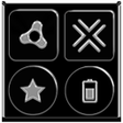 Ícone do programa: Black Icon Pack Free