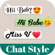 أيقونة البرنامج: Chat Style Fonts For What…