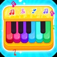 Ikona programu: Baby Piano: Kids Music Ga…