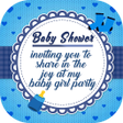 Icon of program: Baby Shower Invitation Ca…