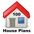 プログラムのアイコン：100 House Plans in PDF an…