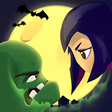 プログラムのアイコン：Girl vs Zombie Run Game