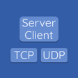 ไอคอนของโปรแกรม: TCP UDP Server  Client