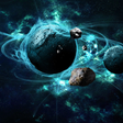 プログラムのアイコン：3D Galaxy Wallpaper