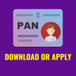 Pan Card Download App - status/Track, correction