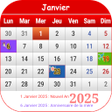 Programikonen: Ivory Coast Calendar